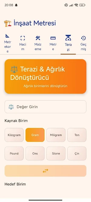 İnşa Metre & Kolay Hesap Screenshot 3