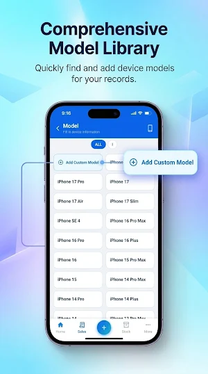 Mobile Phone Repair POS Screenshot 1