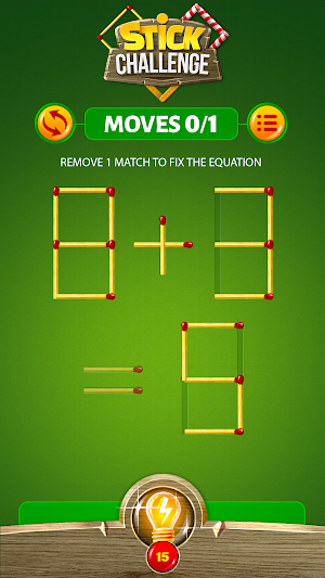 Stick Math Games – Matchsticks Logic Math Puzzle Screenshot 0