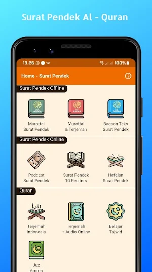 Surat Pendek Al Quran Offline Screenshot 0