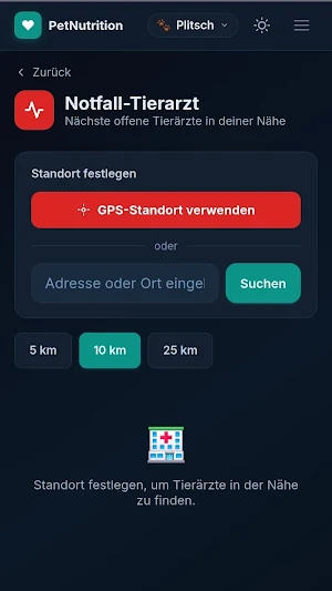 PetNutrition Tracker Screenshot 1