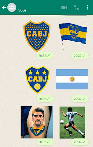 Stickers de Boca Juniors Screenshot 2