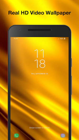 Rose Gold Live Wallpaper Screenshot 2