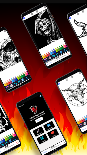 Glitter Coloring - Lucifer Screenshot 1