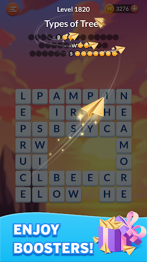 Word Blast: Fun Connect & Collect Free Word Games Screenshot 2