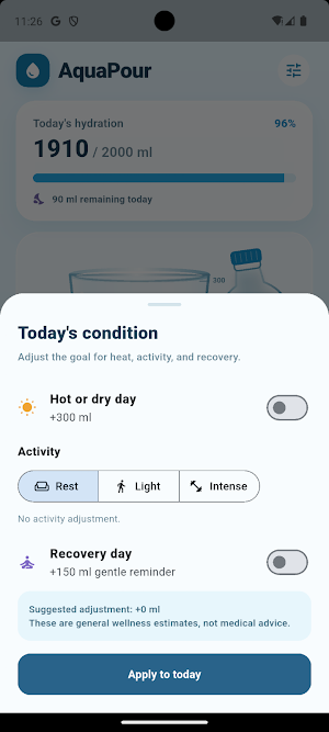 AquaPour Screenshot 1