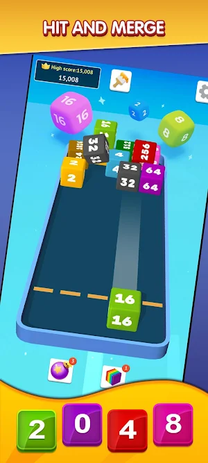 2048: 2048 Cube Game Screenshot 3