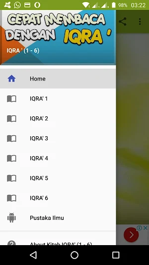 Buku IQRA' 1 - 6 (Mari Membaca AL-QURAN) Screenshot 0