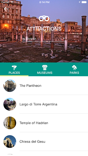 Rome Travel - Pangea Guides Screenshot 1
