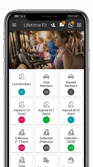 Lifetime Fitness Screenshot 3