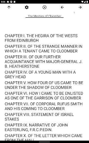 Book, The Mystery of Cloomber Screenshot 2