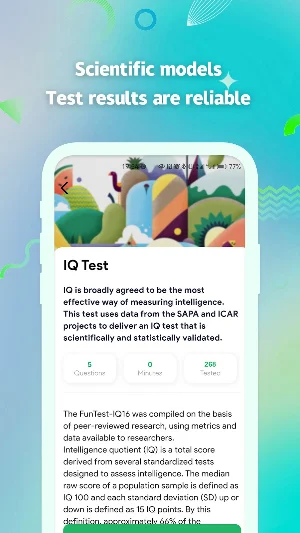 Psychotests, Personality Tests Screenshot 2