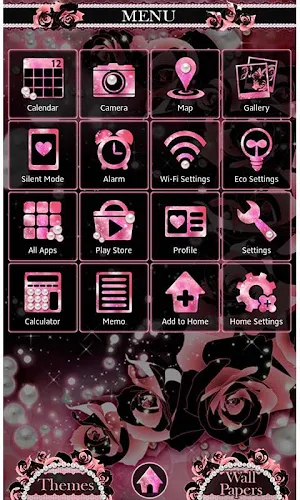 ★FREE THEMES★Roses & Pearls Screenshot 2