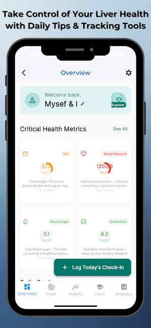 LiverAlertMe: Fatty Liver Care Screenshot 0