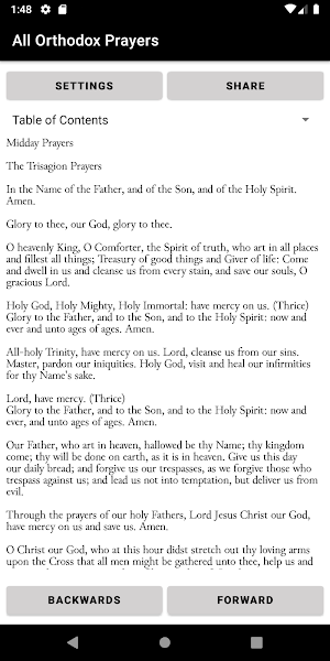 Orthodox Christian Prayers Screenshot 3