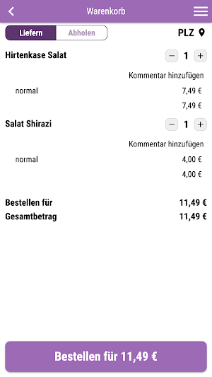 Safran Restaurant Gehrden Screenshot 1