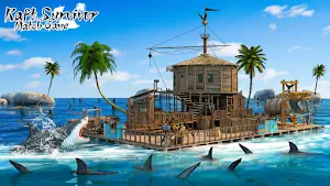 Raft Survivor & Match Game Screenshot 0