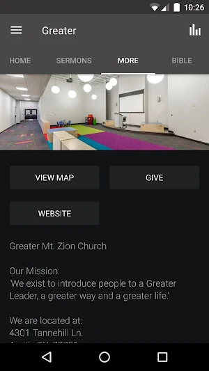 Greater Mt. Zion Austin Screenshot 2