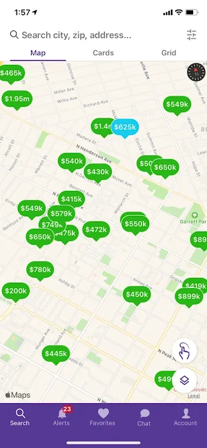 Pam Harrington Real Estate Screenshot 0