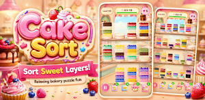 Cake Sort Puzzle Game Screenshot 0