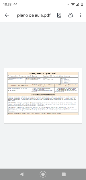 Criar Plano de Aula Ensino Médio screenshot 5