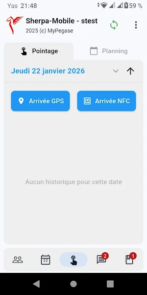 Sherpa-Mobile V2 Screenshot 1