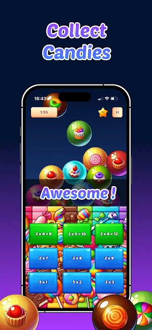 Candy Math + Screenshot 2