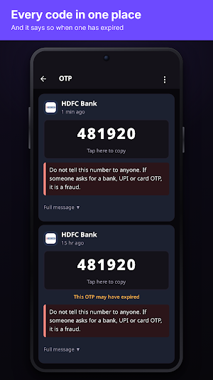 MsgBox — SMS, sorted Screenshot 1