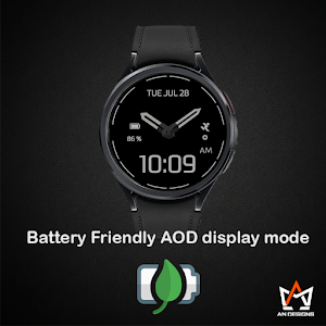 AN005-H Hybrid Watch Face Screenshot 0