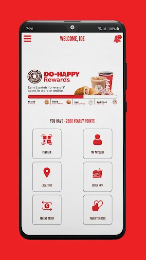 Shipley Do-Nuts Rewards Screenshot 1