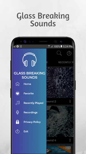 Glass Breaking Sound Screenshot 0
