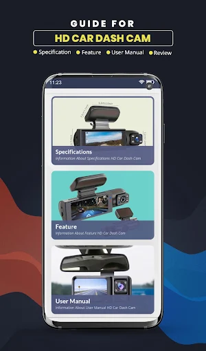 HD Car Dash Cam App Guide Screenshot 1