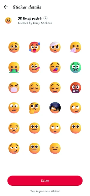 Stickerji, Emoji - WASticker Screenshot 1