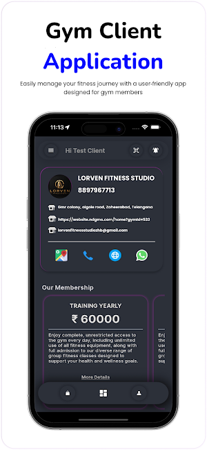 Lorven Fitness Studio Screenshot 0