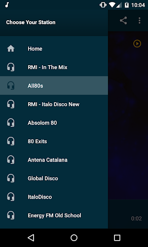 Top Disco Radio - 70s 80s Electronic Disco Funk Screenshot 3