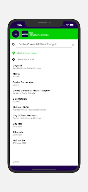DriveRide Pasajero Screenshot 1
