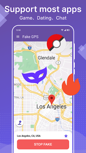 Fake GPS - Mock Location Screenshot 2