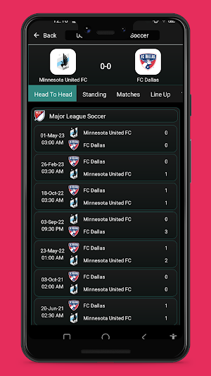 EH Football Score Screenshot 3