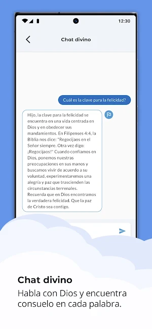 Santapp: Oración y chat divino Screenshot 1