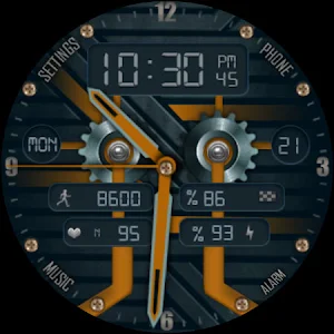 W-Design WOS057 - Watch Face Screenshot 1
