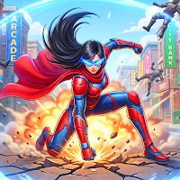 Nexplay Spidergirl Rope Hero