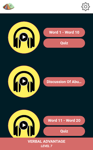 Verbal Advantage - Level 7 Screenshot 0