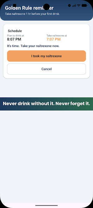 Extinct: TSM Alcohol Tracker Screenshot 0