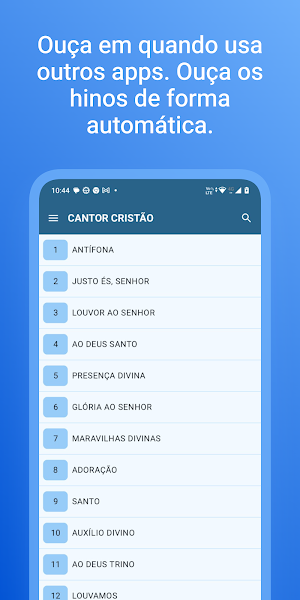 Cantor Cristão Screenshot 1