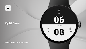 Split Face - watch face Screenshot 0