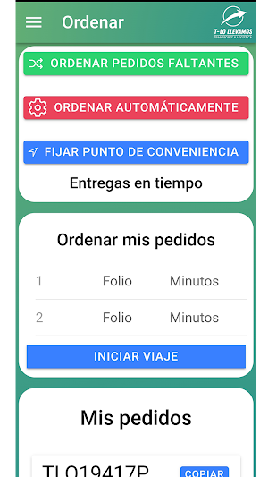 T-lo Llevamos Mensajeros Screenshot 3