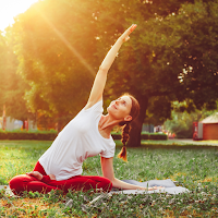 Outdoor Yoga Wallpaper