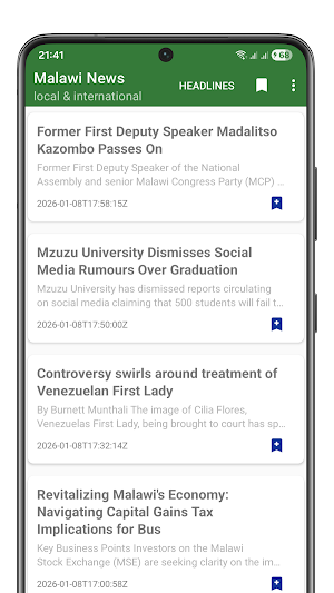 Malawi News Screenshot 0