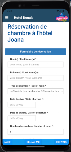 SantaLuciaCMR Screenshot 1