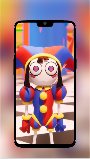 Pomni Wallpaper Screen Screenshot 2